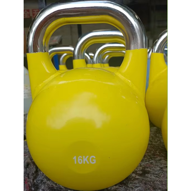 Crossfit Training - Professionelle Massivstahl-Wettkampf-Kettlebell für CrossFit & Krafttraining