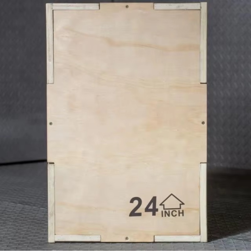 Crossfit Training - 2026 3-in-1 Holz-Plyometrische Sprungbox für Cross