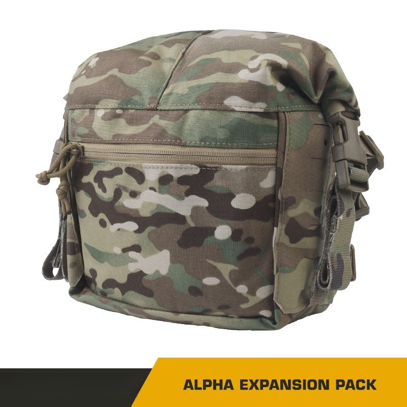 Crossfit Weight Vest - Taktisches Alpha-Erweiterungspaket im SS-Stil, MOLLE, große