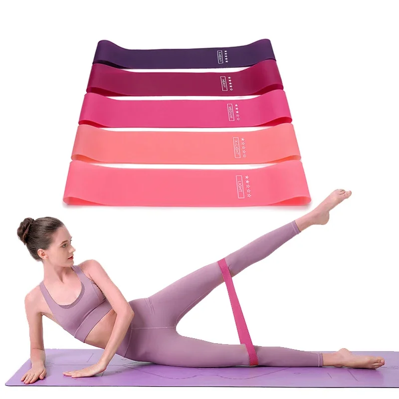Crossfit Equipment - Tragbare Fitness-Trainingsausrüstung Gummi-Widerstandsbänder Yoga Gym Elastische