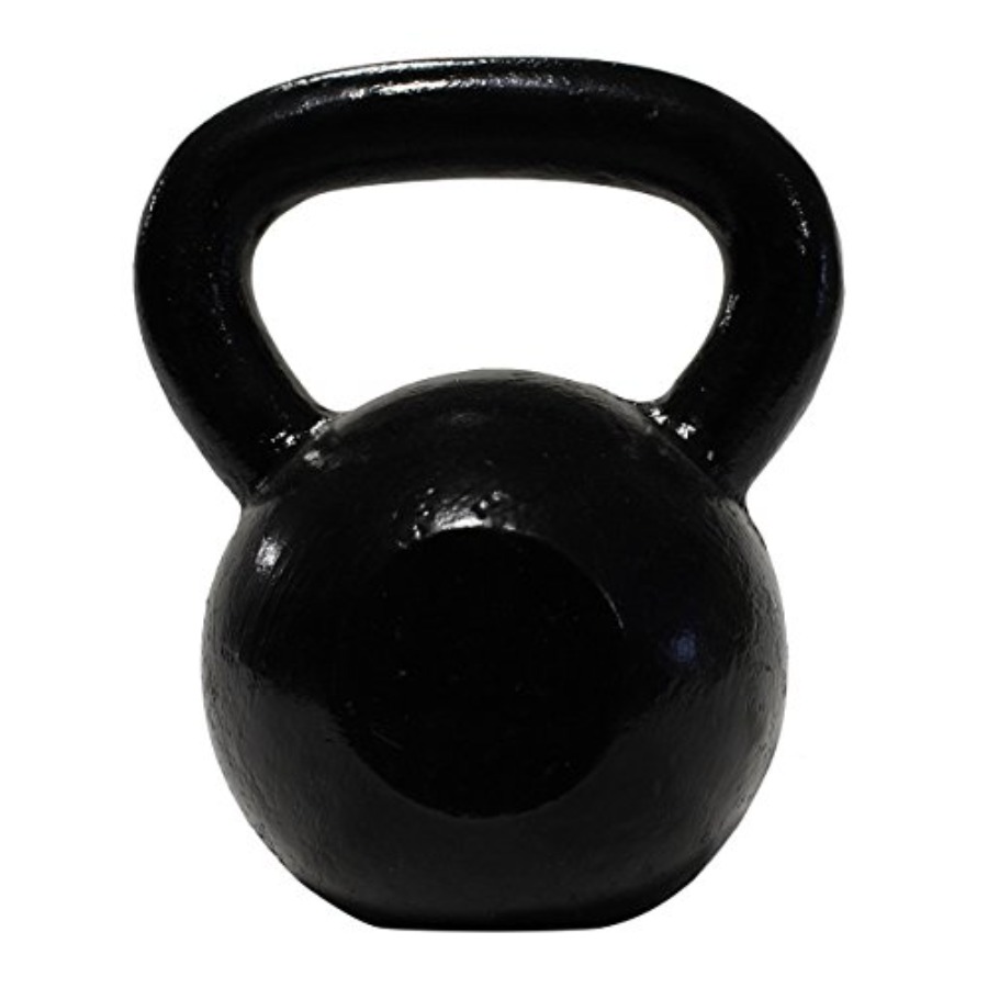Crossfit Training - Funktionelles Training und Crossfit-Bewegungen: Unbeschichtete Gusseisen-Kettlebells