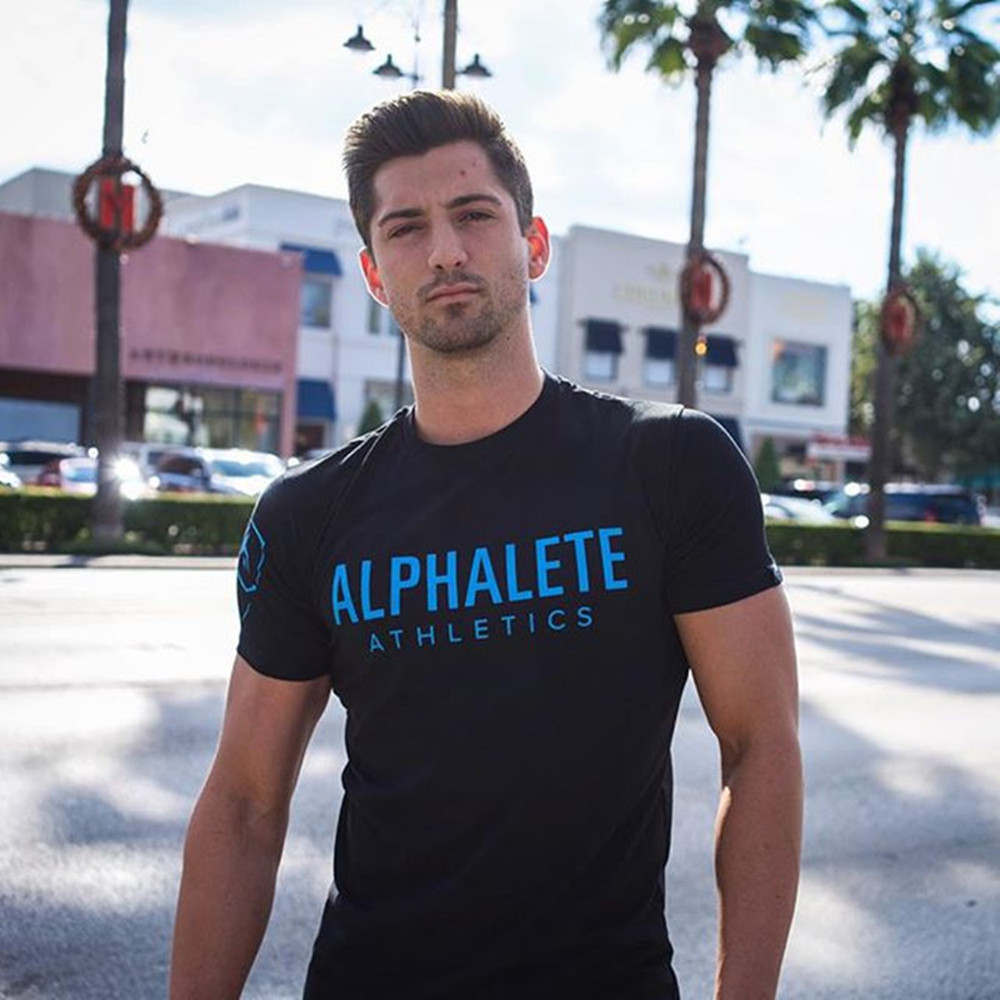 Neue Baumwolle Casual Druck T- – Crossfit Equipment Bewertung und Preis