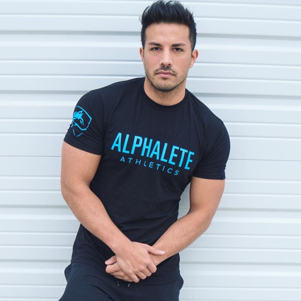 Neue Baumwolle Casual Druck T- – Crossfit Equipment Bewertung und Preis