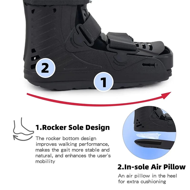 Air Cam Walker Frakturschiene, – Ankle Mobility Band Bewertung und Preis