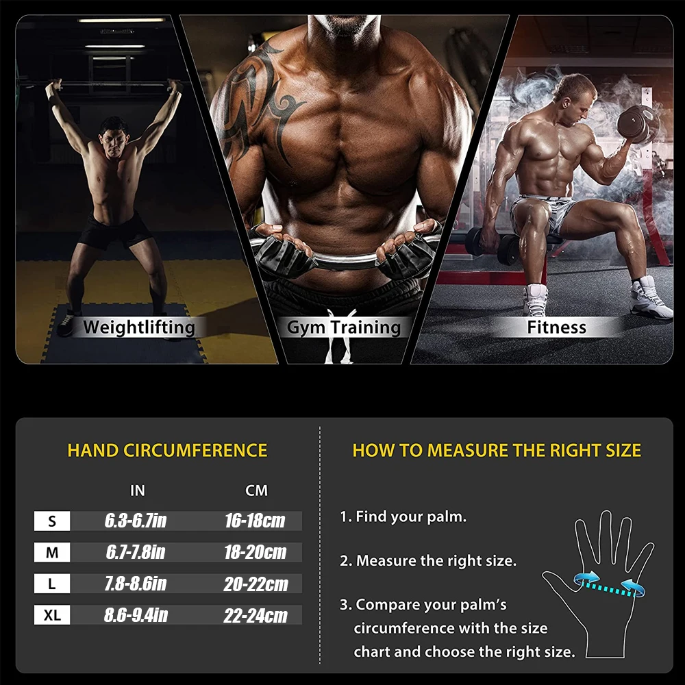 1 Paar Halbfinger-Fitness hand – Crossfit Equipment Bewertung und Preis