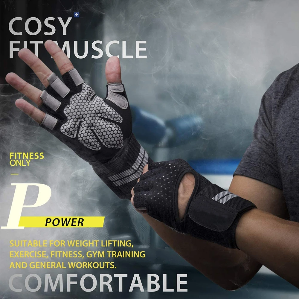 1 Paar Halbfinger-Fitness hand – Crossfit Equipment Bewertung und Preis