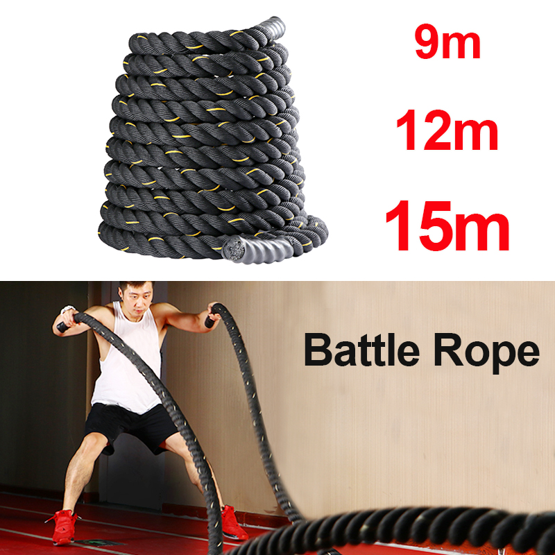 9M/12M/15M Fitness Battle Rope – Crossfit Equipment Bewertung und Preis